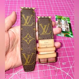 ♻️ LV Monogram Custom handmade Apple Watch band